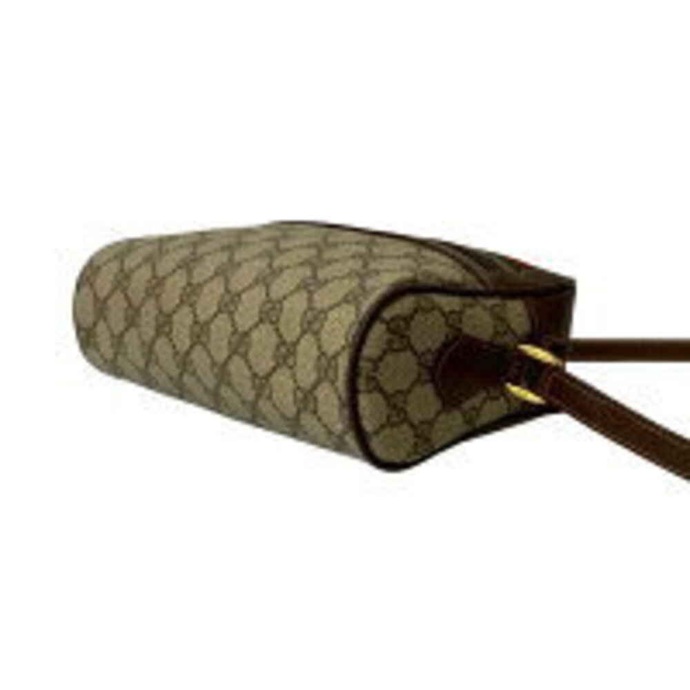 GUCCI Sherry GG logo leather Shoulder Bag brown - Picture 8 of 9